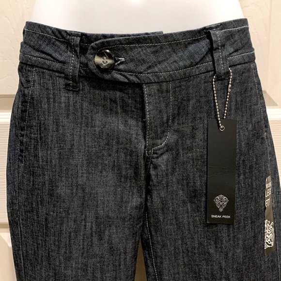 NWT Dark Blue Flare Jeans - Picture 6 of 11